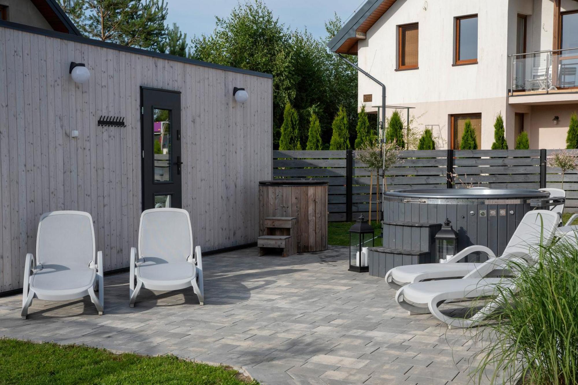 Domki U Lysego Dębki Exterior foto